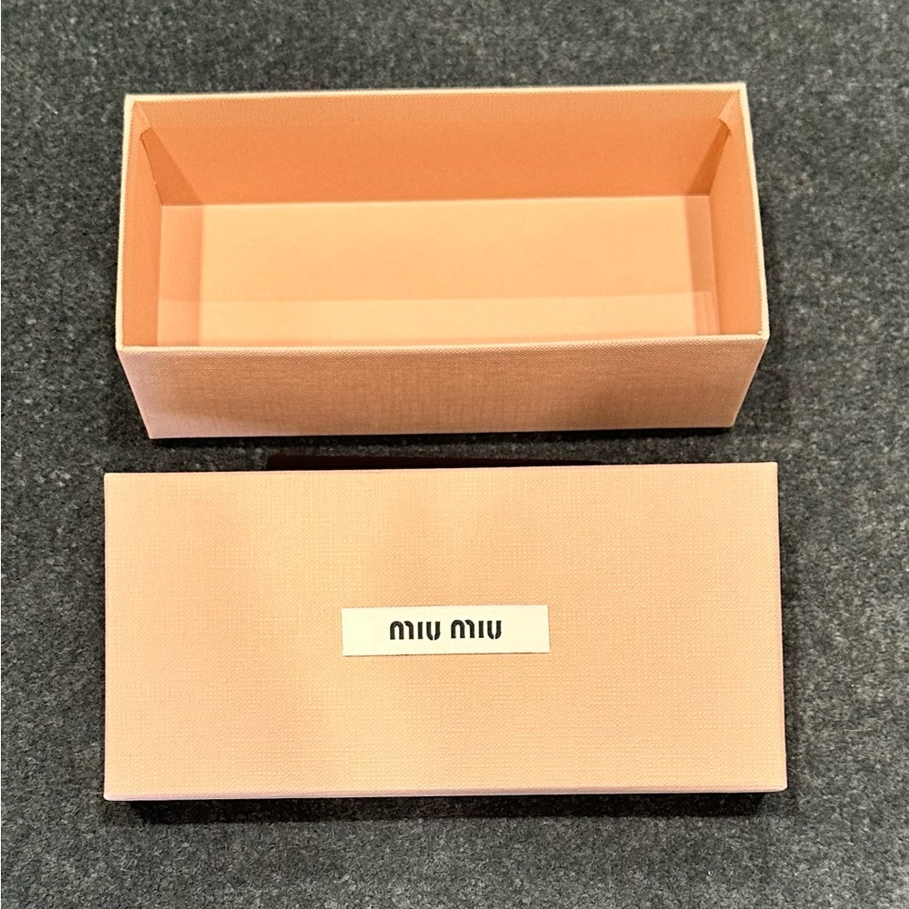 Miu Miu Soft Peach Storage Box -small